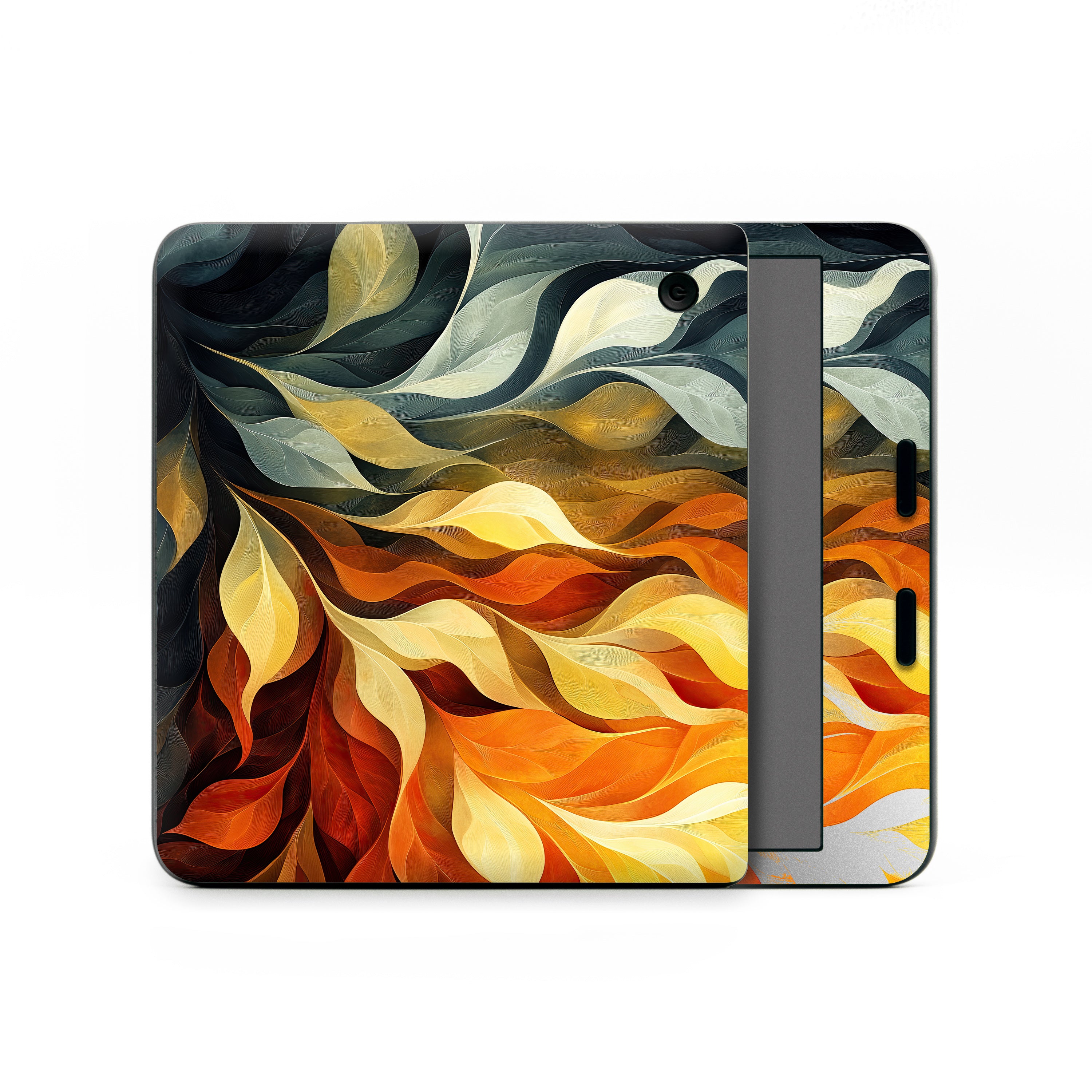 Orange and Charcoal - Kobo Libra Colour Skin