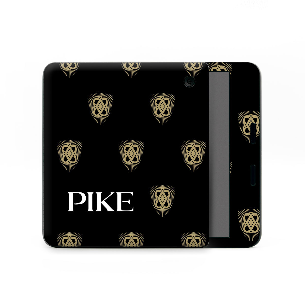 Pi Kappa Alpha PIKE Shield Pattern Black - Kobo Libra Colour Skin