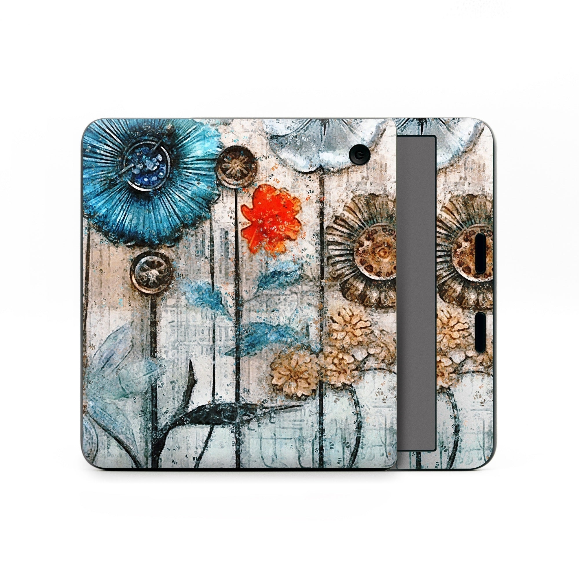 Steampunk Flowers - Kobo Libra Colour Skin