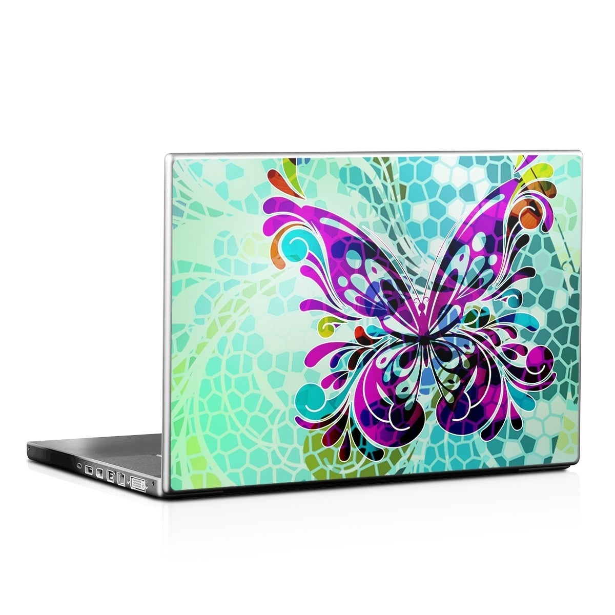 Butterfly Glass - Laptop Lid Skin