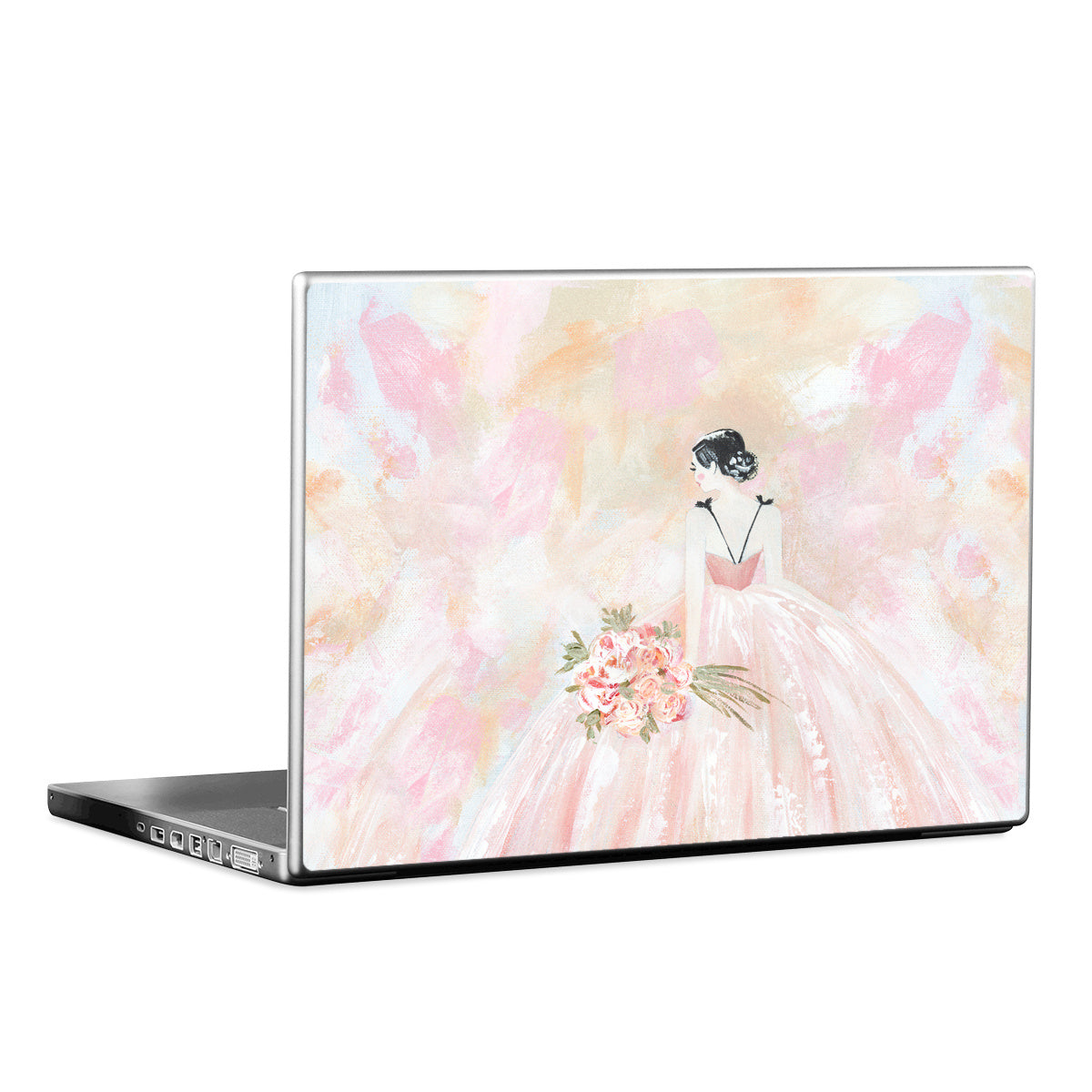 Blush Glam Girl - Laptop Lid Skin