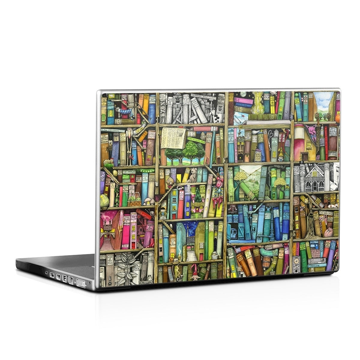 Bookshelf - Laptop Lid Skin