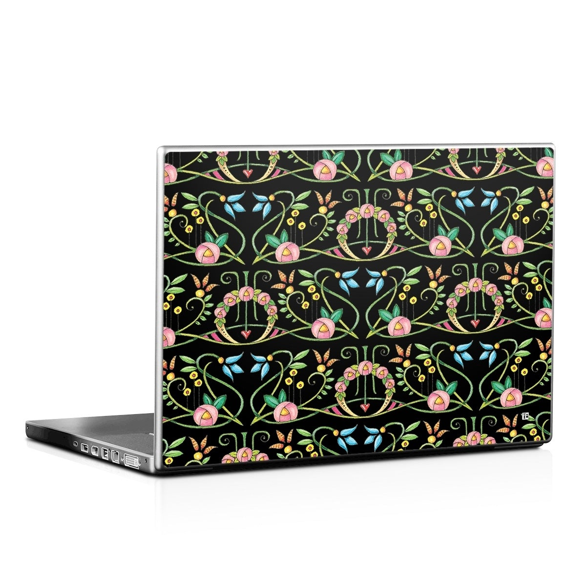 Change Nothing Flowers - Laptop Lid Skin