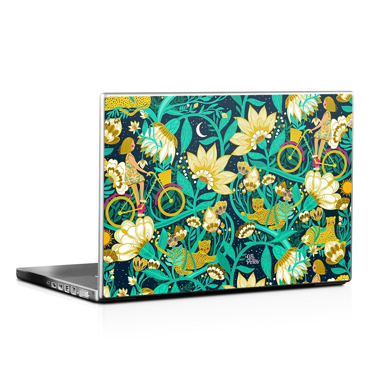 Cheetah Garden - Laptop Lid Skin