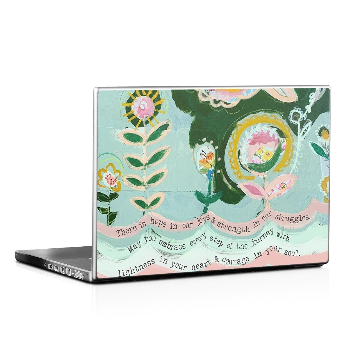 Courageous Soul - Laptop Lid Skin