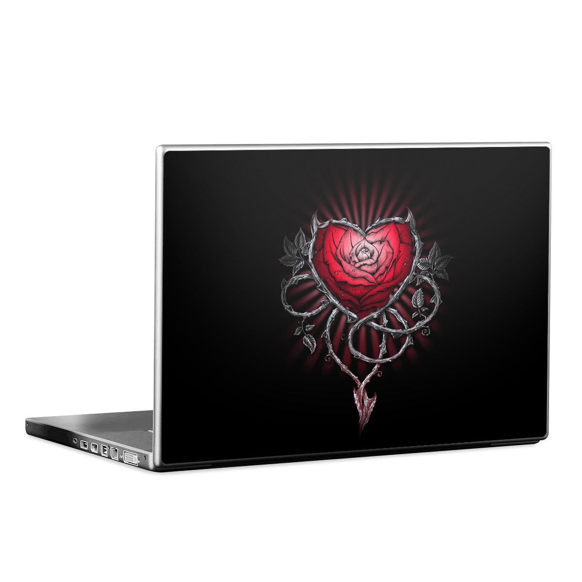 Devils Rose - Laptop Lid Skin