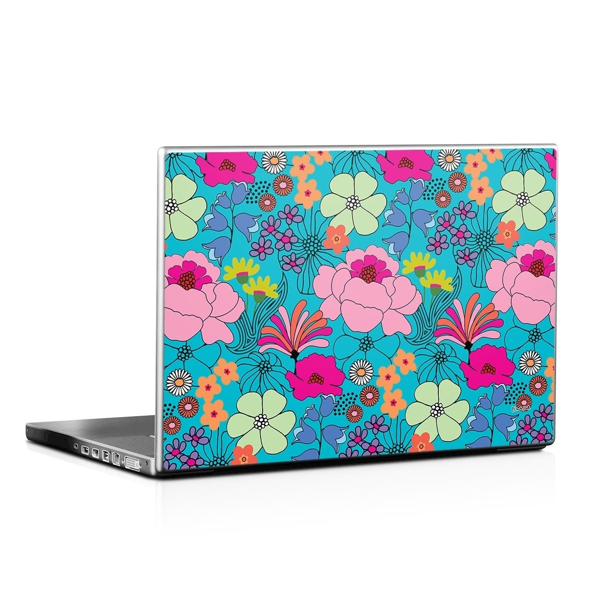 English Garden - Laptop Lid Skin