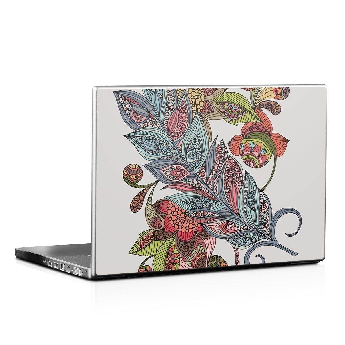 Feather Flower - Laptop Lid Skin