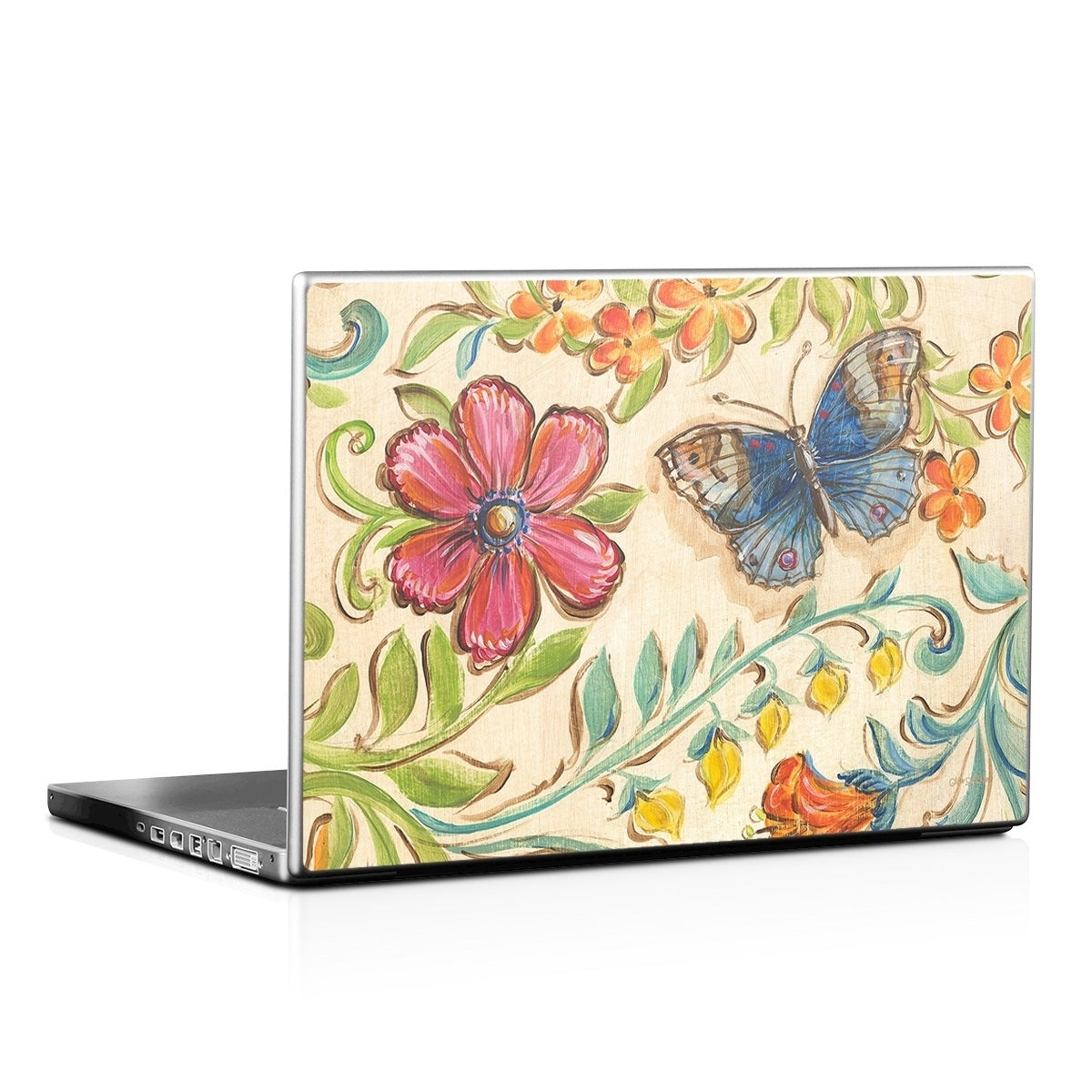 Garden Scroll - Laptop Lid Skin