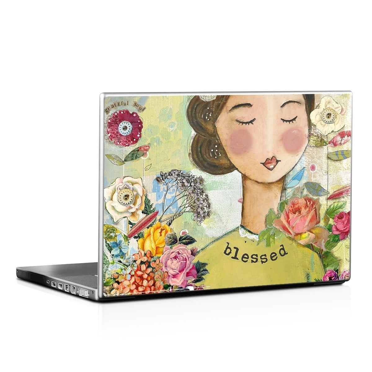 Grateful Soul - Laptop Lid Skin