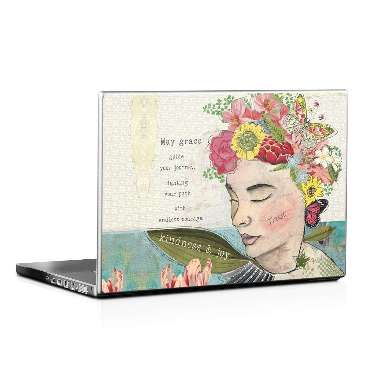 Guiding Grace - Laptop Lid Skin