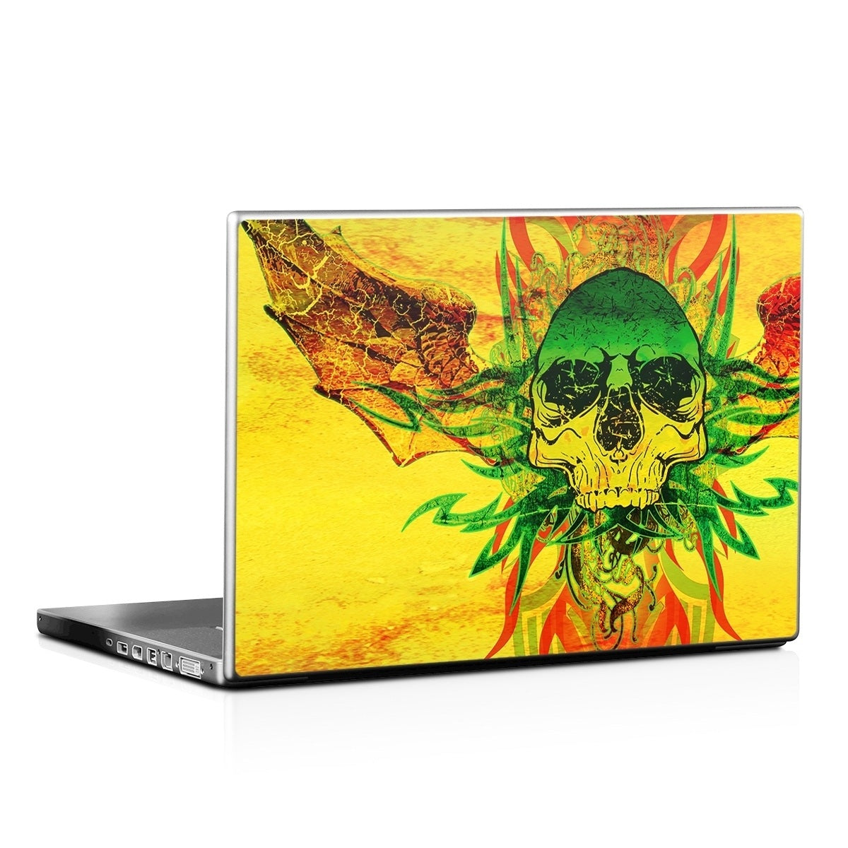 Hot Tribal Skull - Laptop Lid Skin