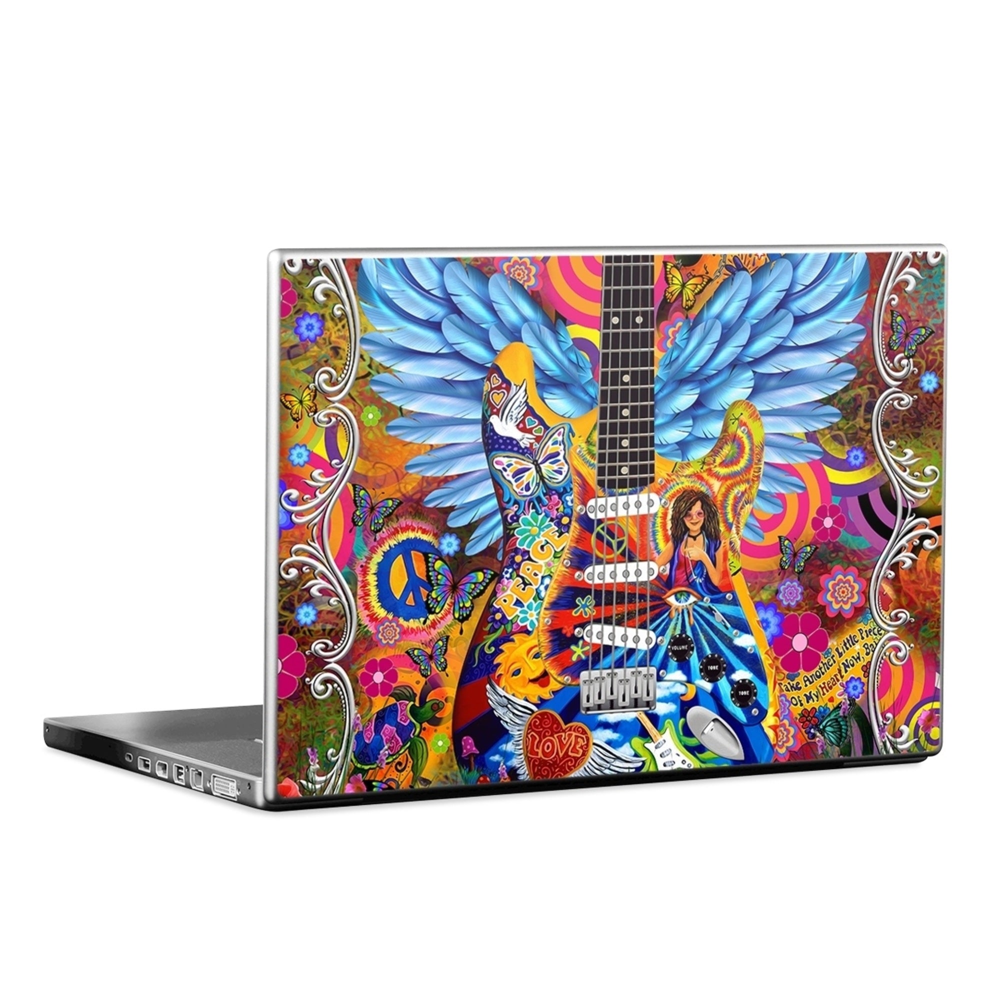 Janis Rocks - Laptop Lid Skin