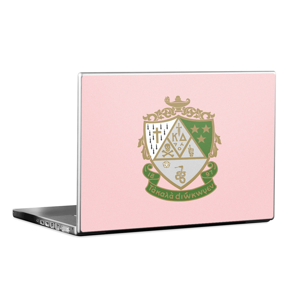 Kappa Delta Crest Blush Pink - Laptop Lid Skin