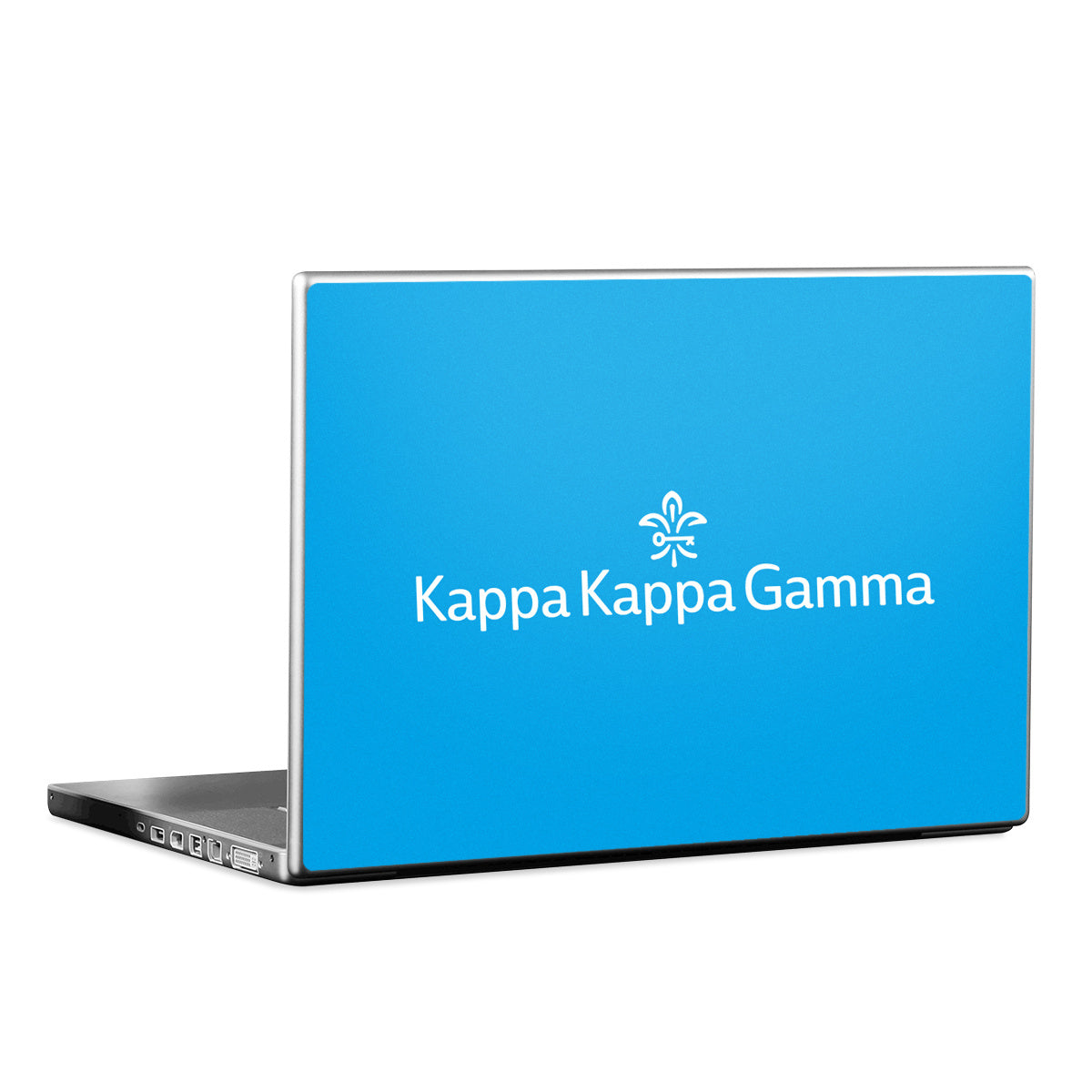 Kappa Kappa Gamma Brandmark Gamma Blue - Laptop Lid Skin