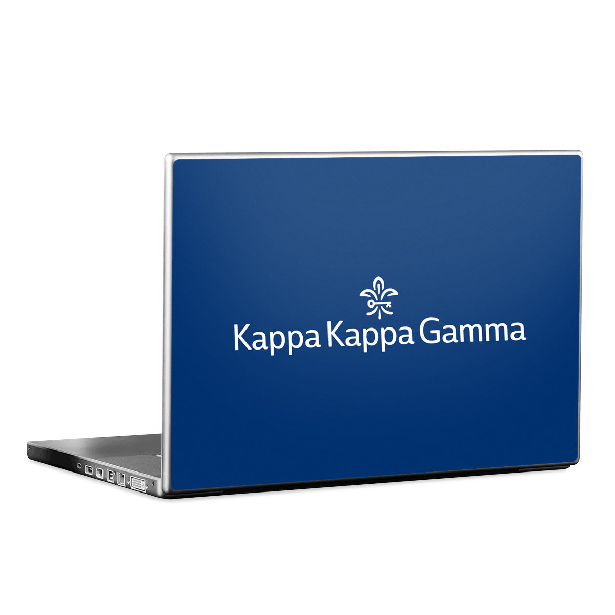 Kappa Kappa Gamma Brandmark Kappa Blue - Laptop Lid Skin
