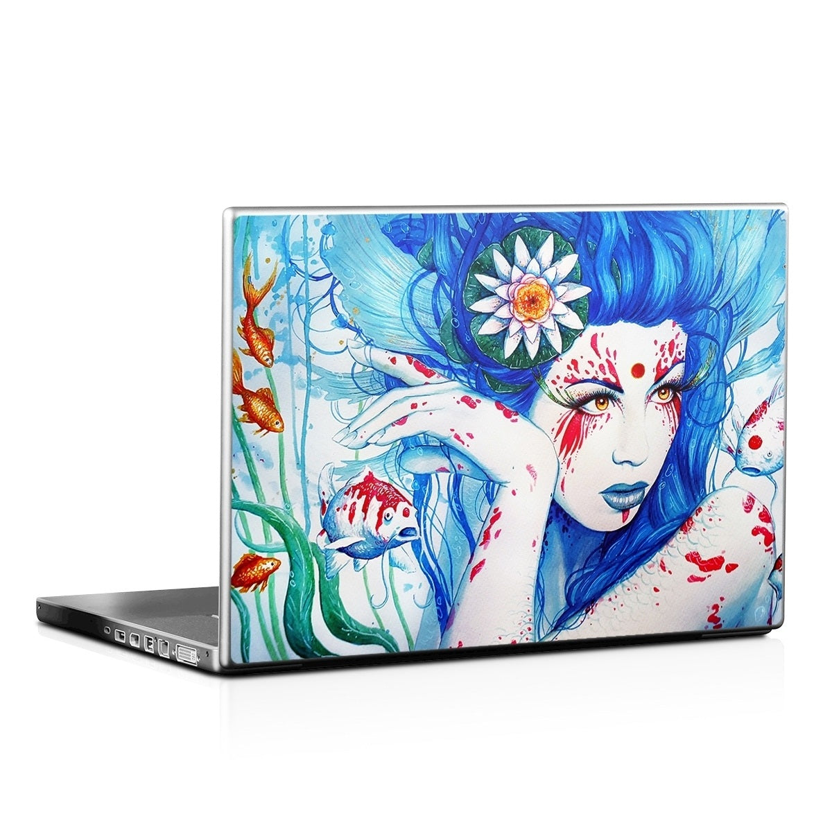 Lady Koi - Laptop Lid Skin