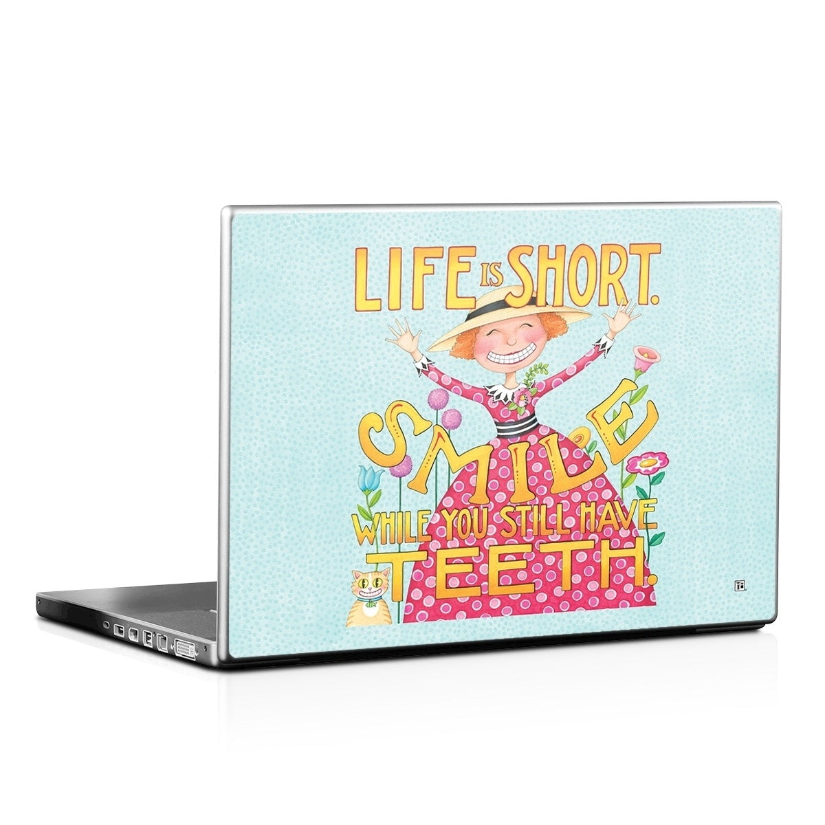 Life is Short - Laptop Lid Skin