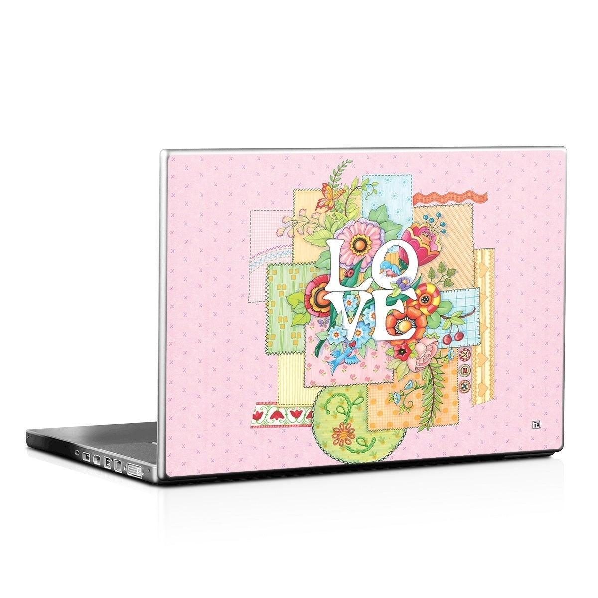 Love And Stitches - Laptop Lid Skin