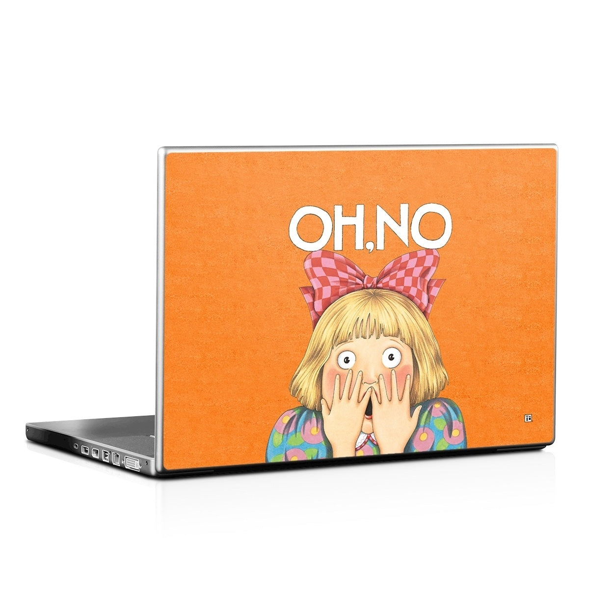 Oh No - Laptop Lid Skin