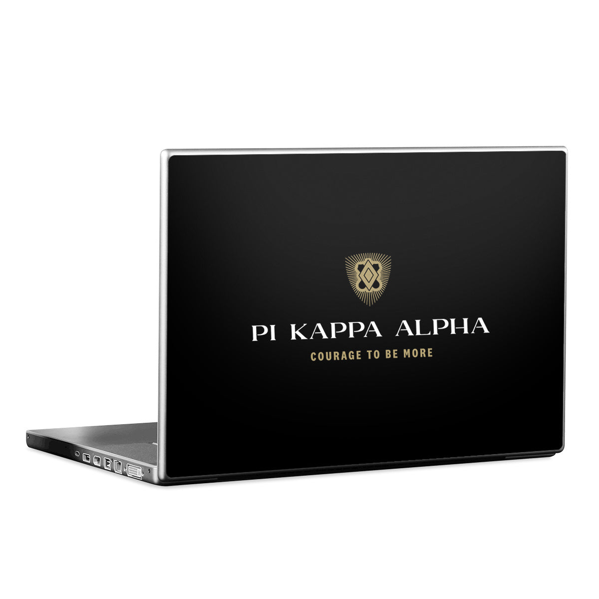Pi Kappa Alpha Formal Logo Black - Laptop Lid Skin