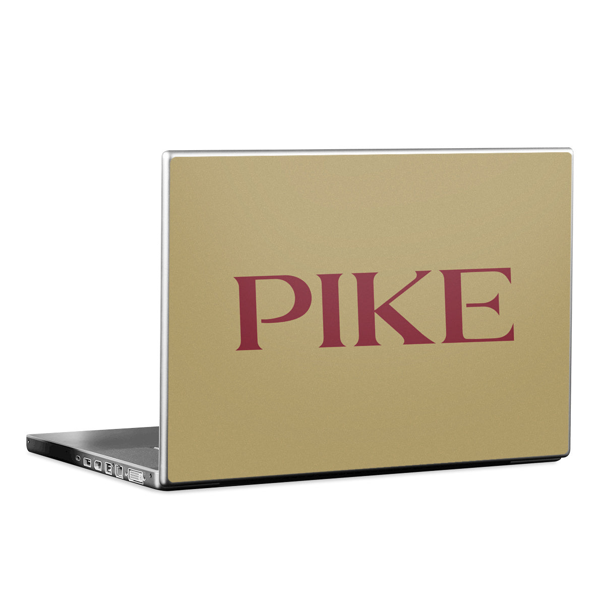 Pi Kappa Alpha PIKE Logo Gold - Laptop Lid Skin