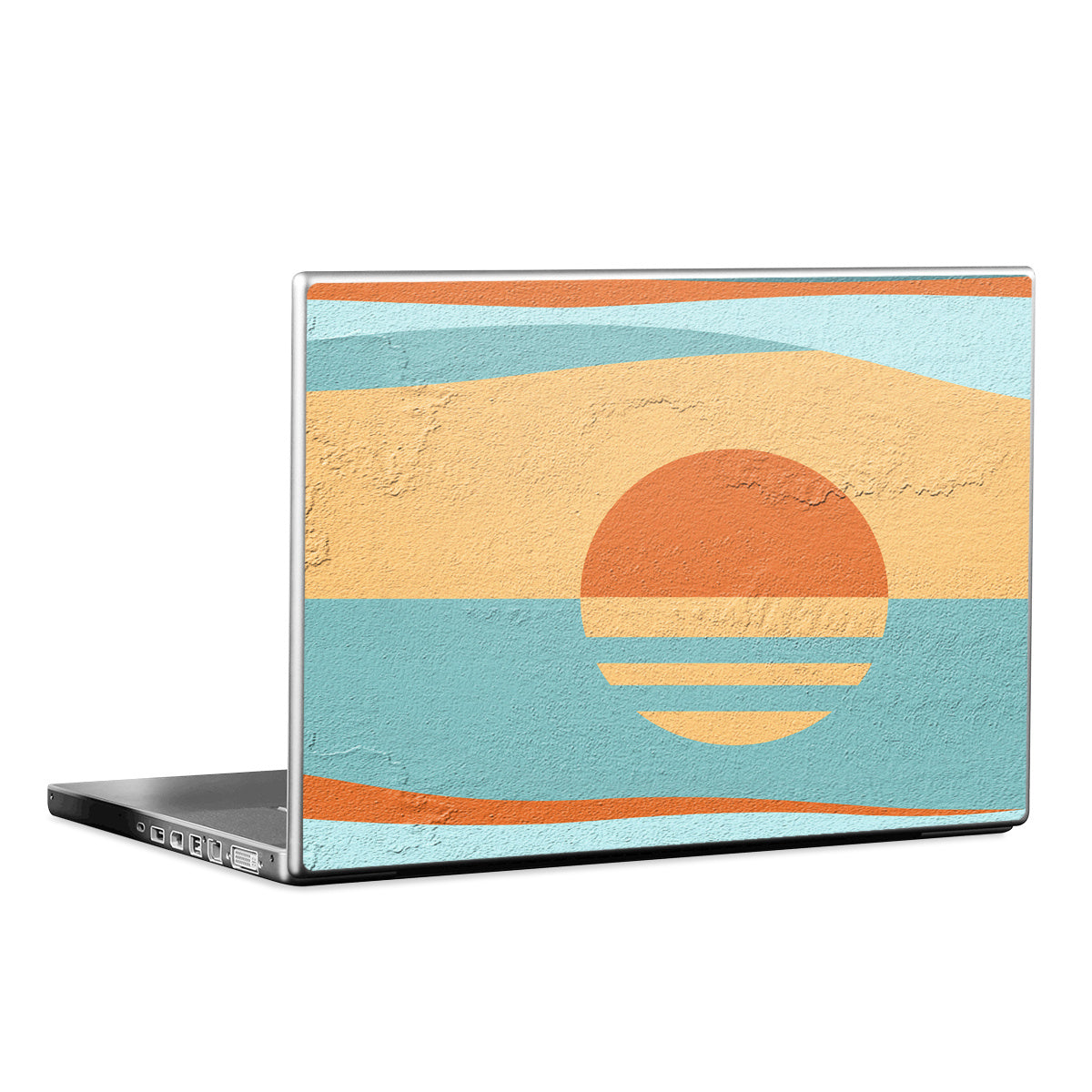 Retro Sunset - Laptop Lid Skin