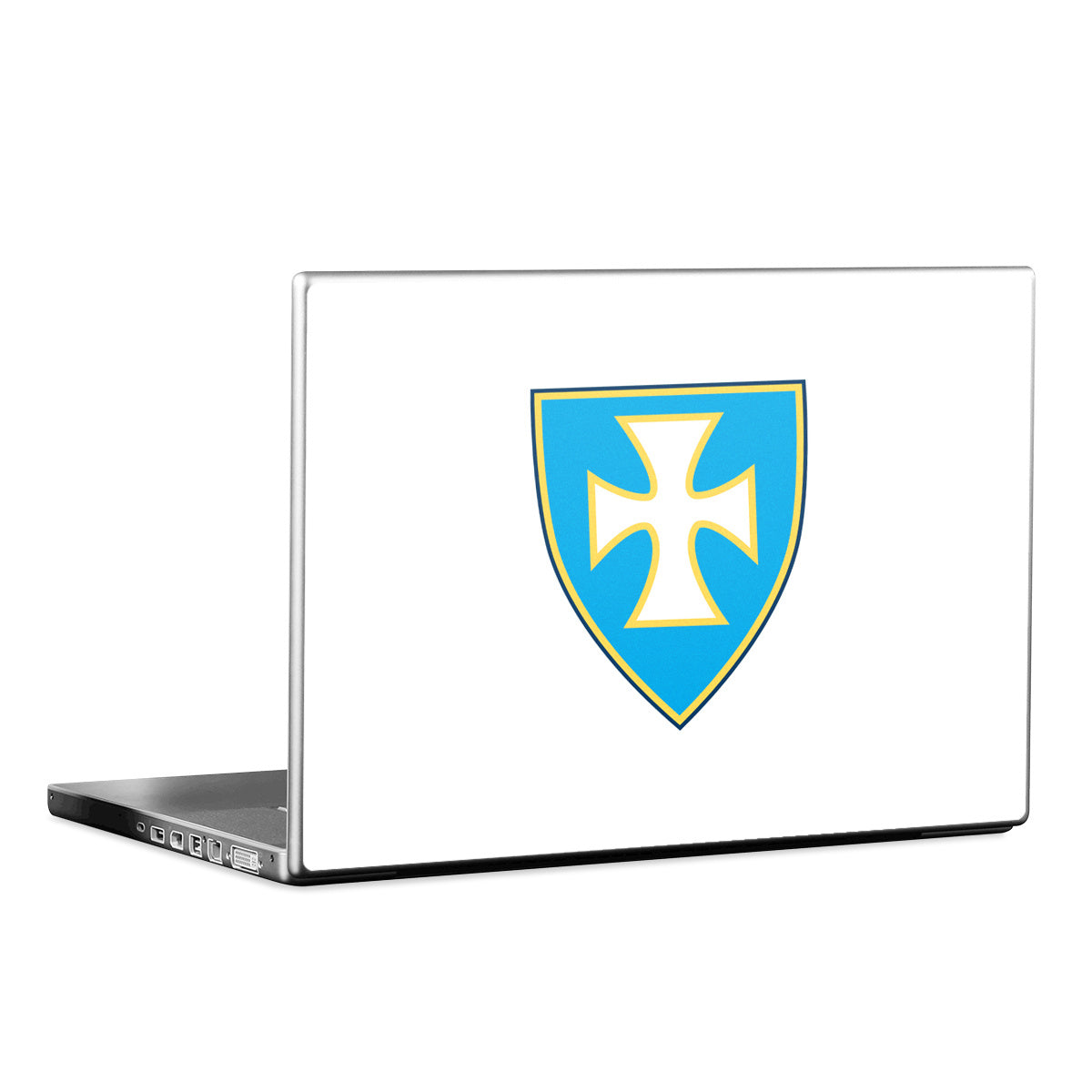 Sigma Chi Shield White - Laptop Lid Skin