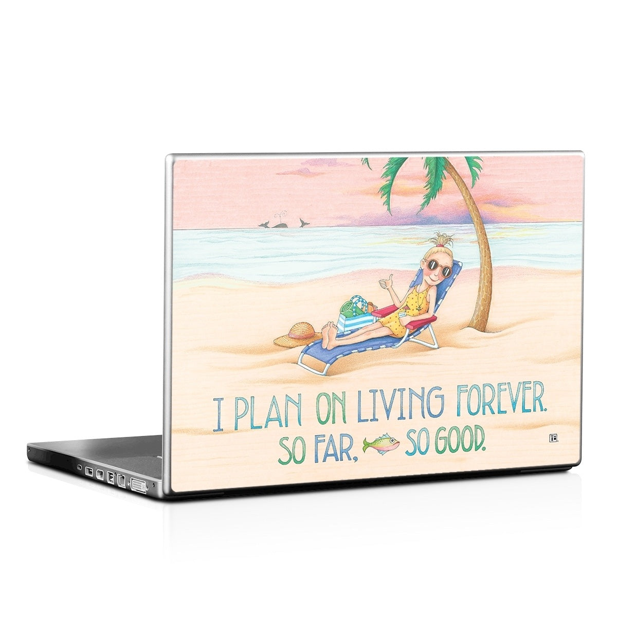 So Far So Good - Laptop Lid Skin