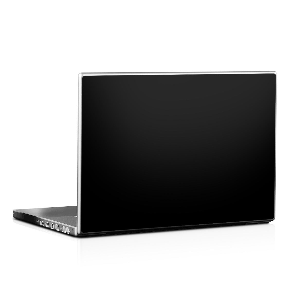 Solid State Black - Laptop Lid Skin