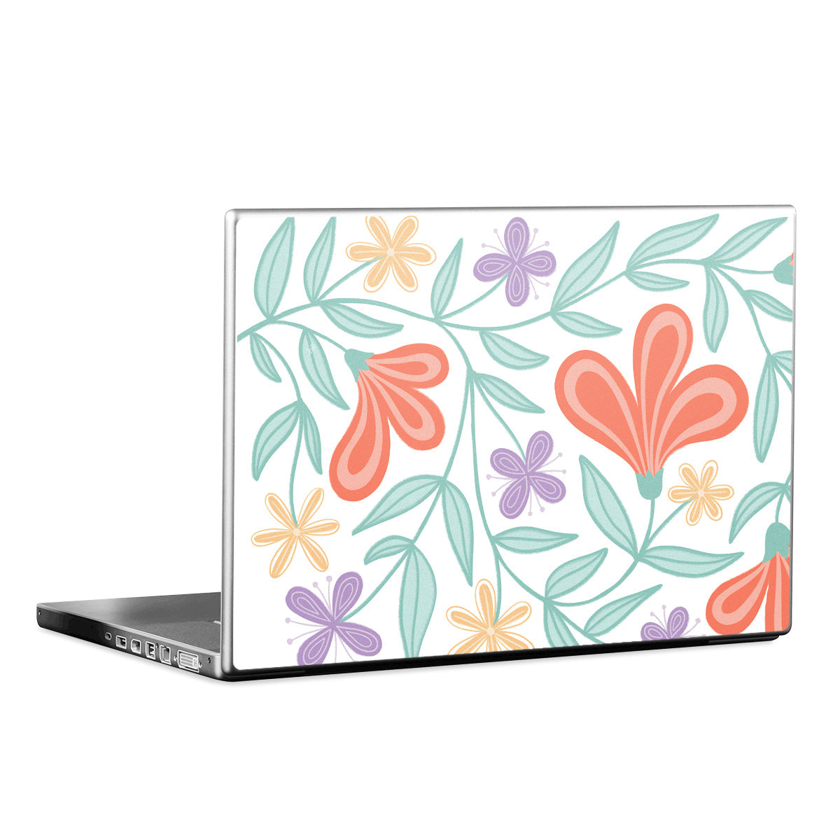 Summer Blooms - Laptop Lid Skin