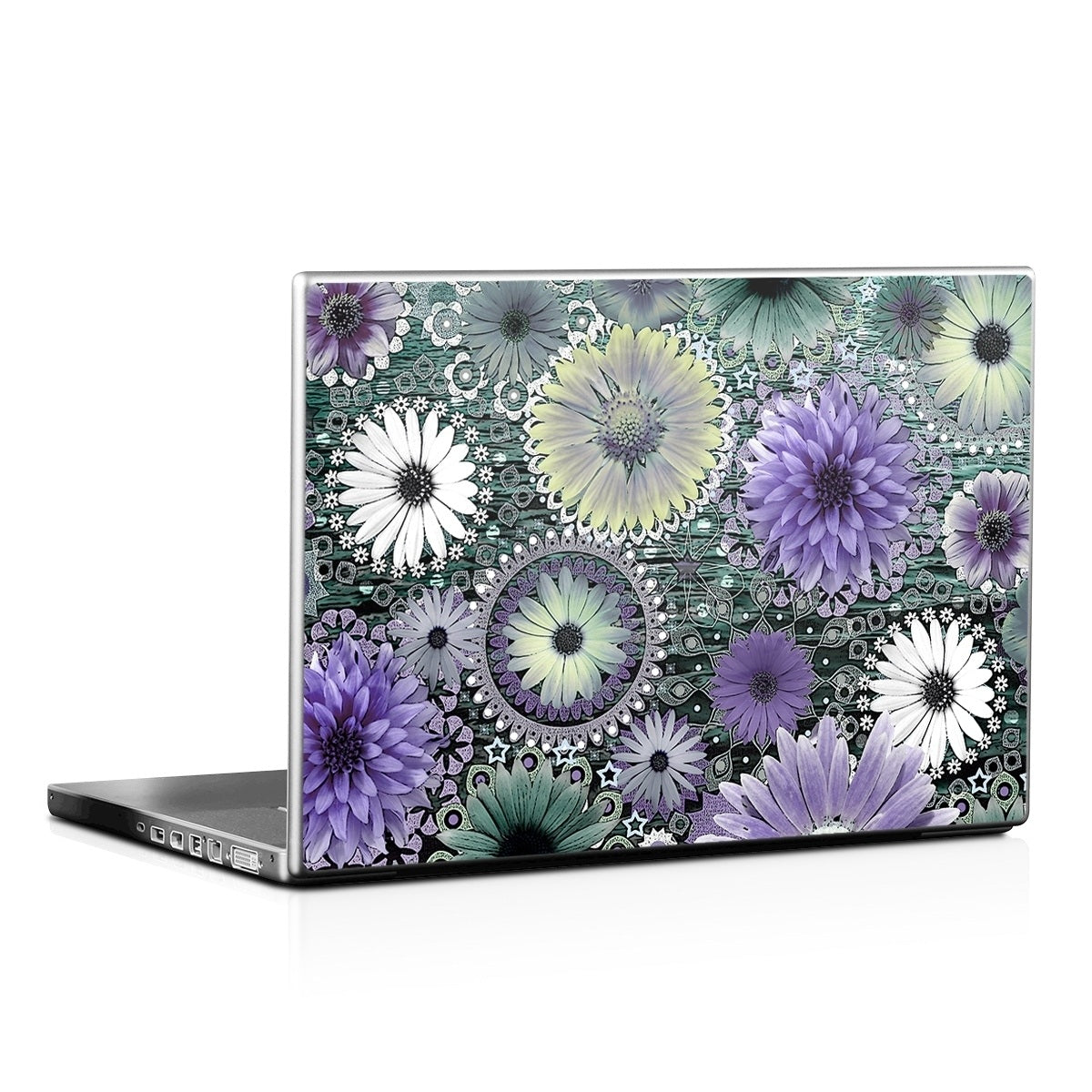 Tidal Bloom - Laptop Lid Skin