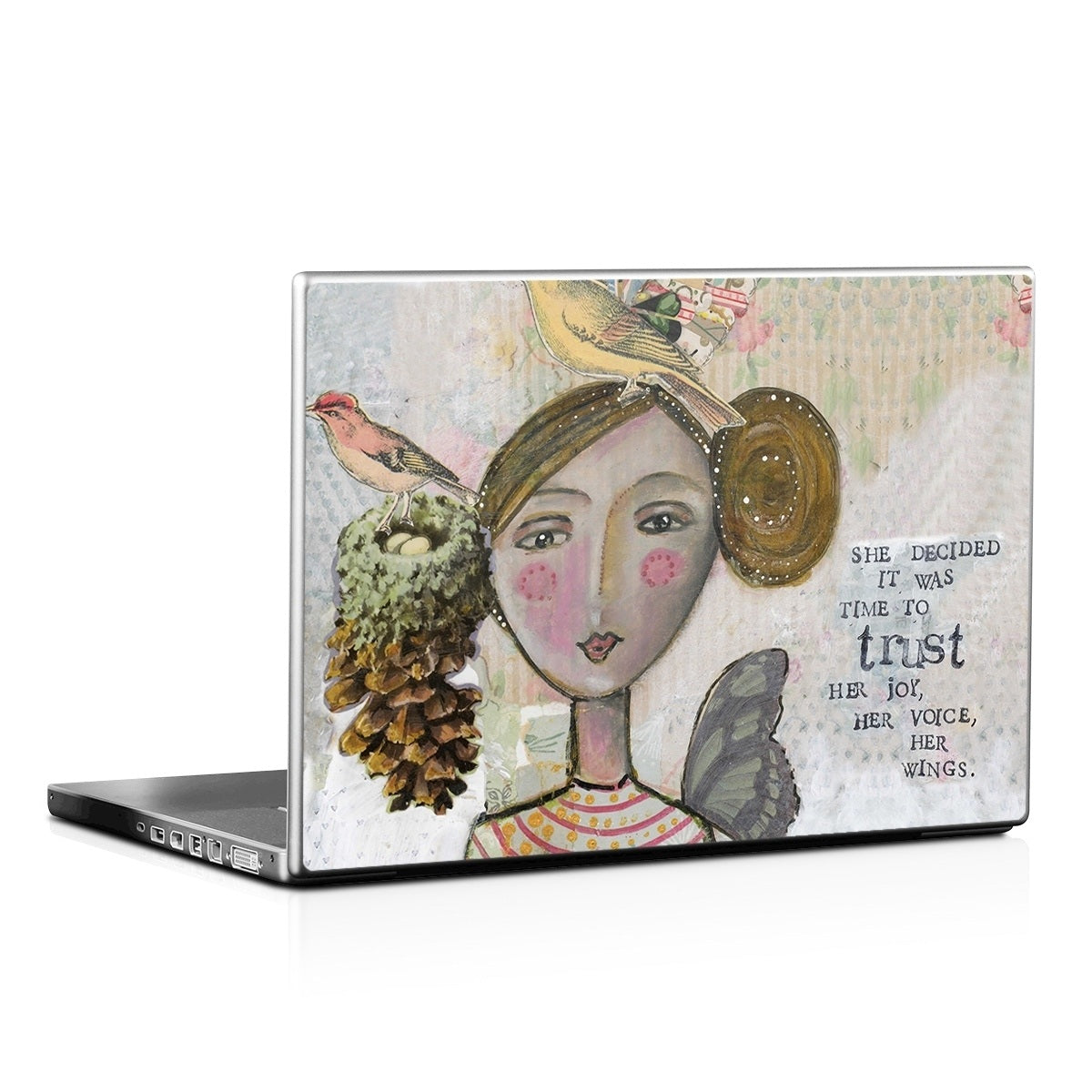 Time To Trust - Laptop Lid Skin