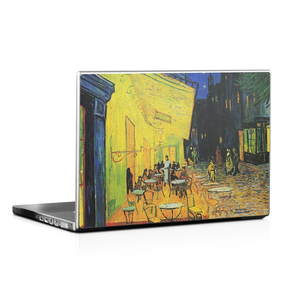 Cafe Terrace At Night - Laptop Lid Skin