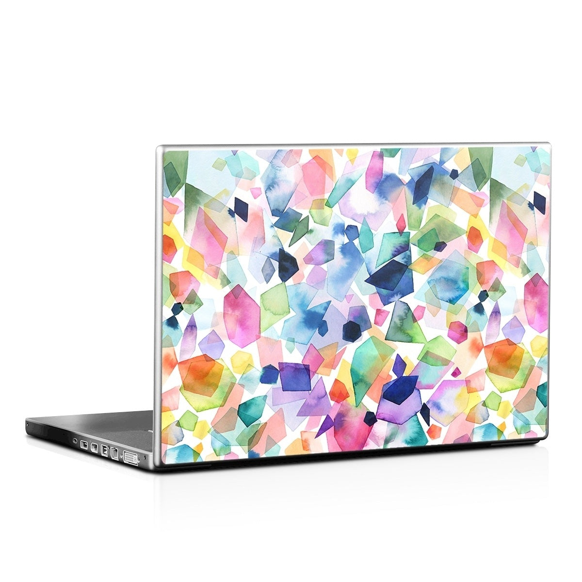 Watercolor Crystals and Gems - Laptop Lid Skin