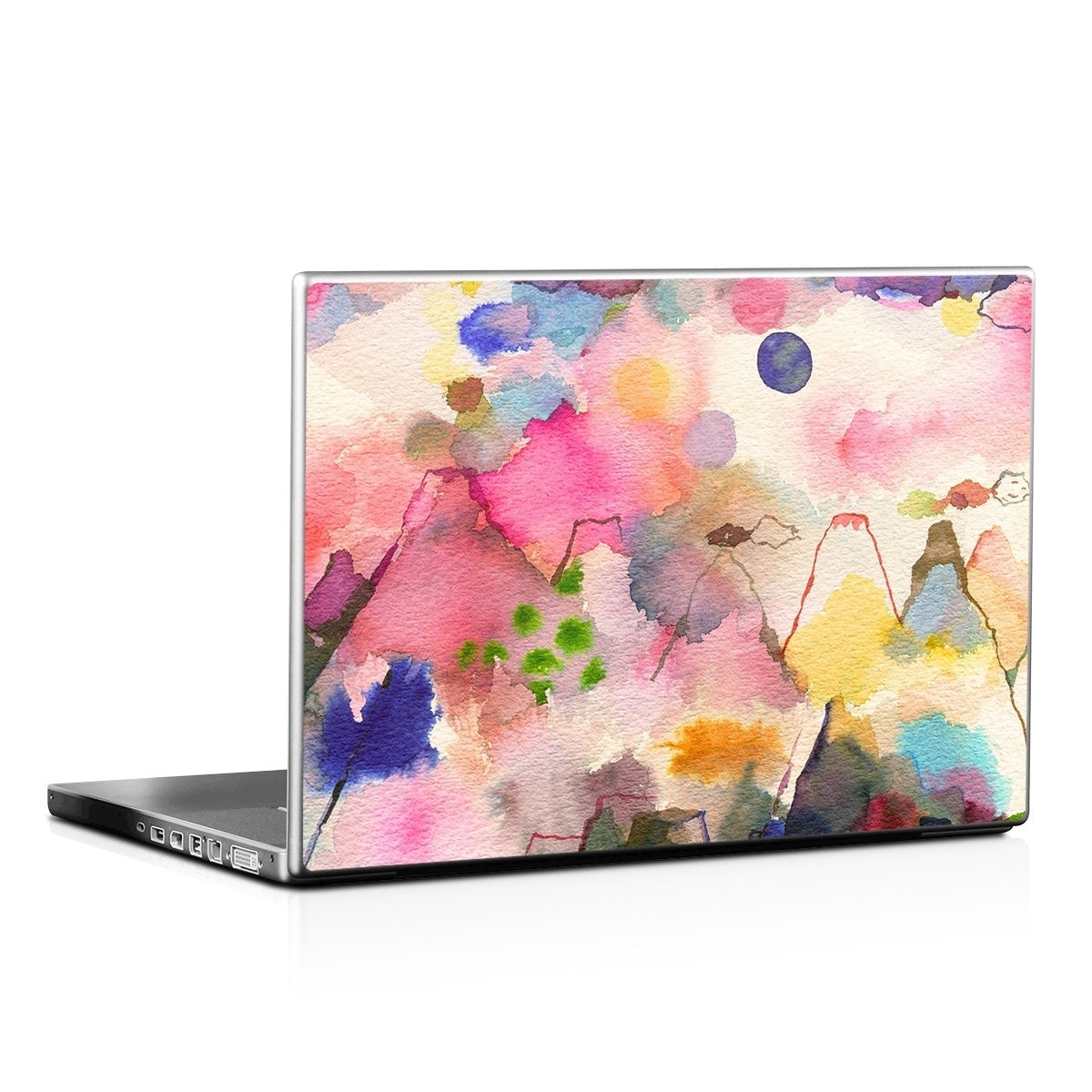 Watercolor Mountains - Laptop Lid Skin