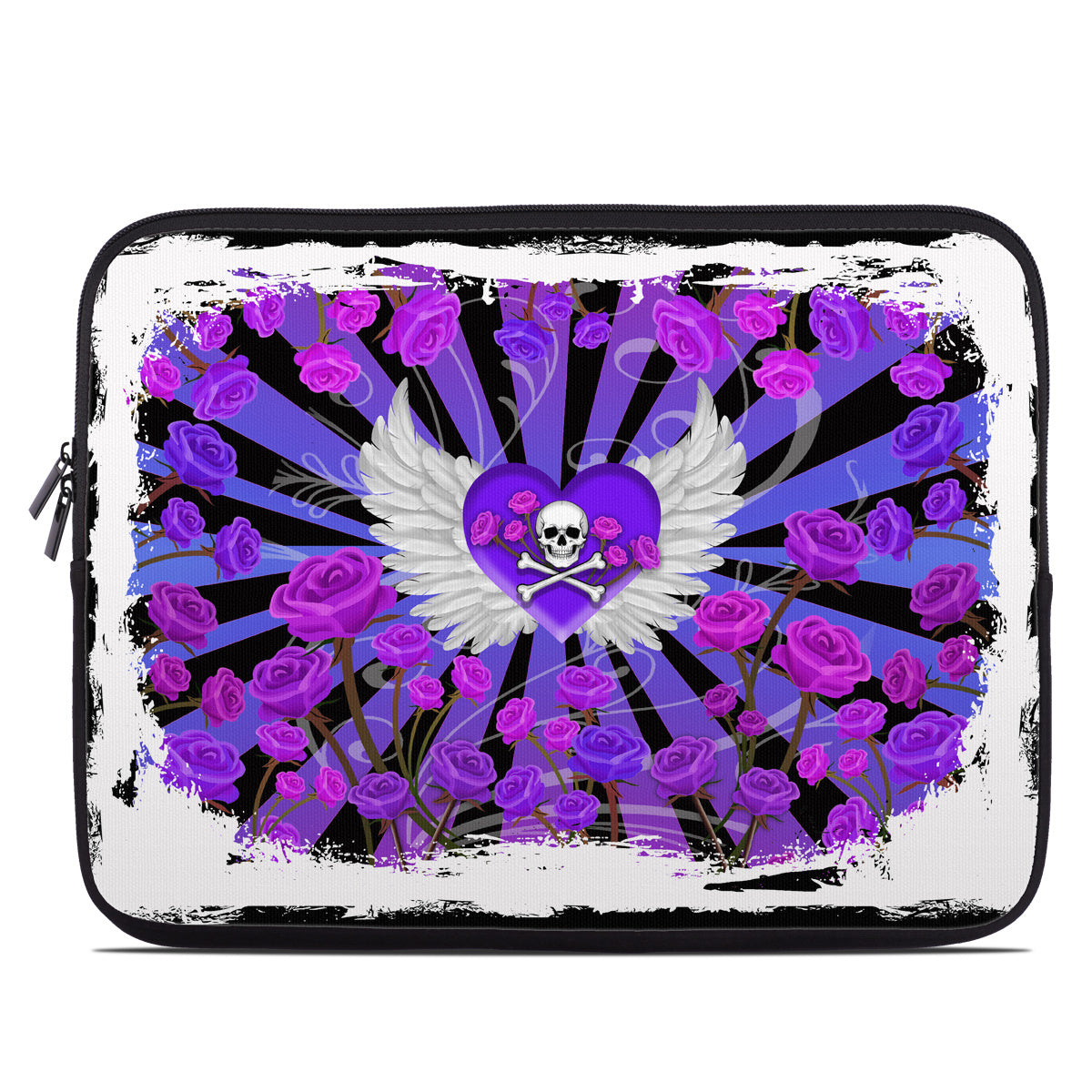 Skull and Roses - Laptop Sleeve