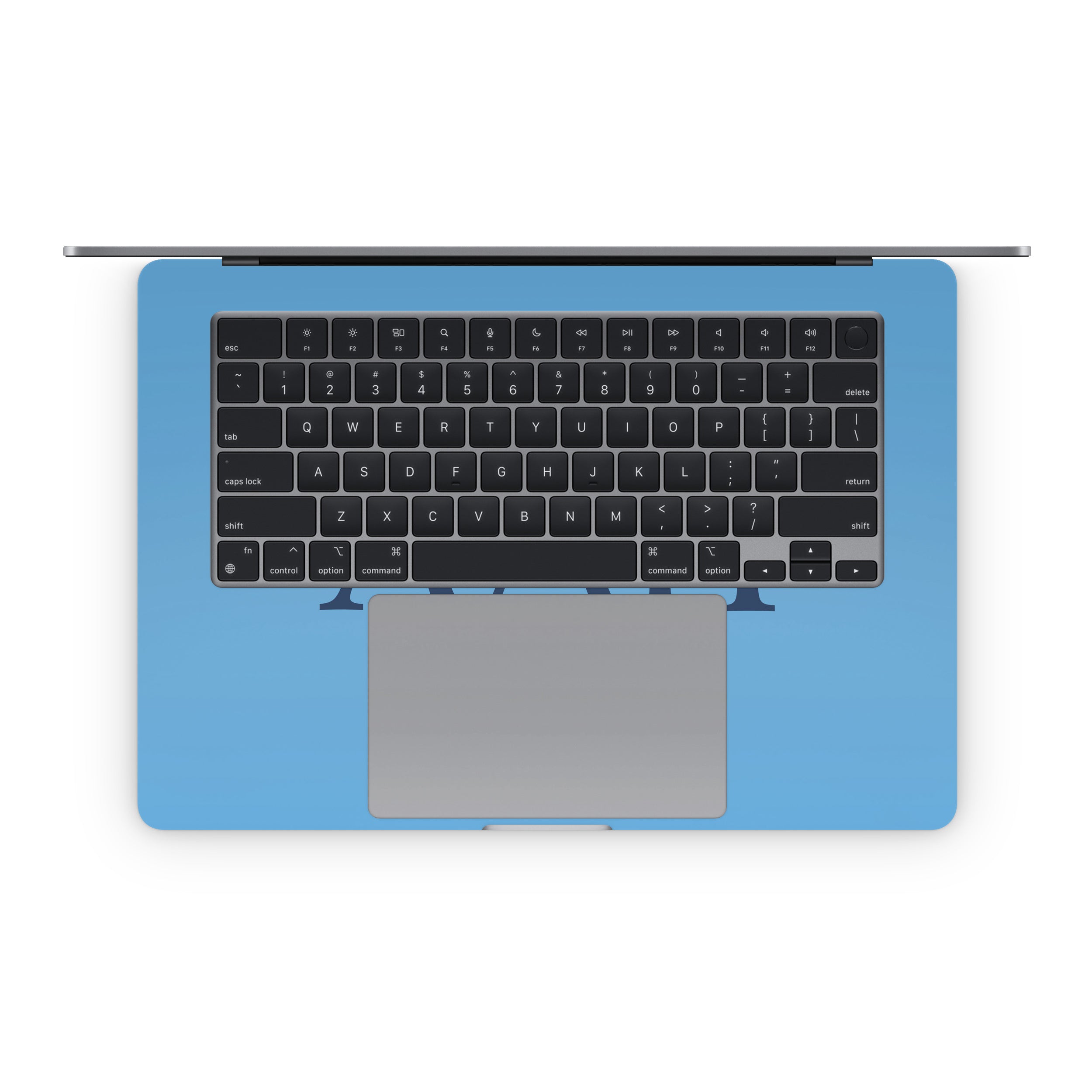 Alpha Delta Pi Greek Letters Adelphean Blue - Apple MacBook Skin