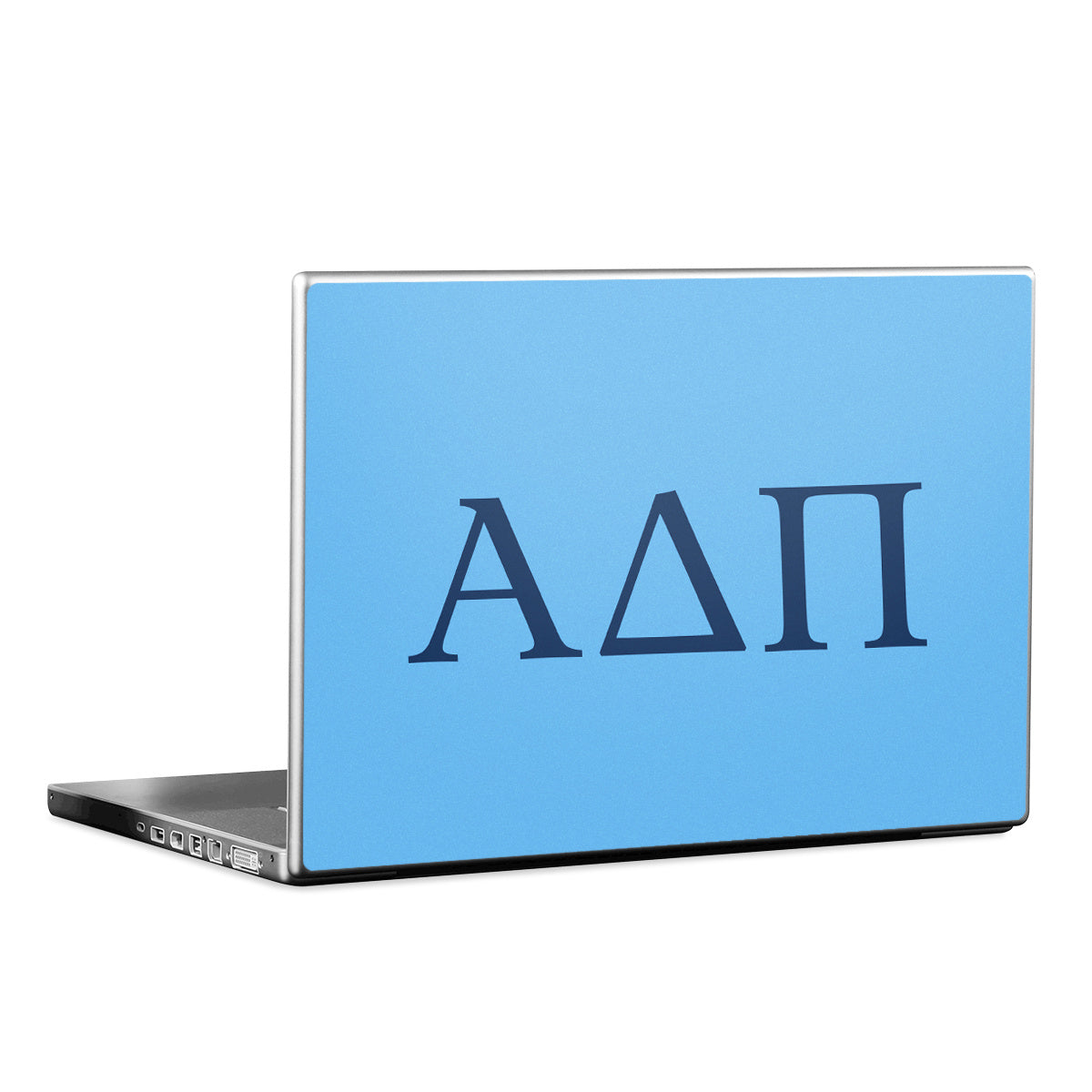 Alpha Delta Pi Greek Letters Adelphean Blue - Apple MacBook Skin