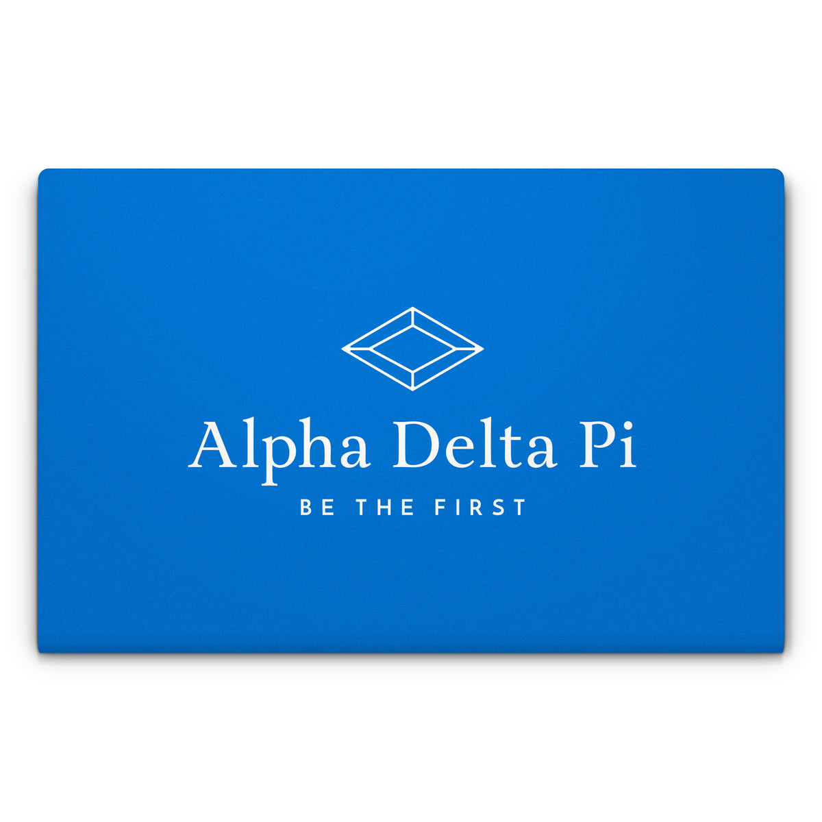 Alpha Delta Pi Primary Logo Azure - Apple MacBook Skin