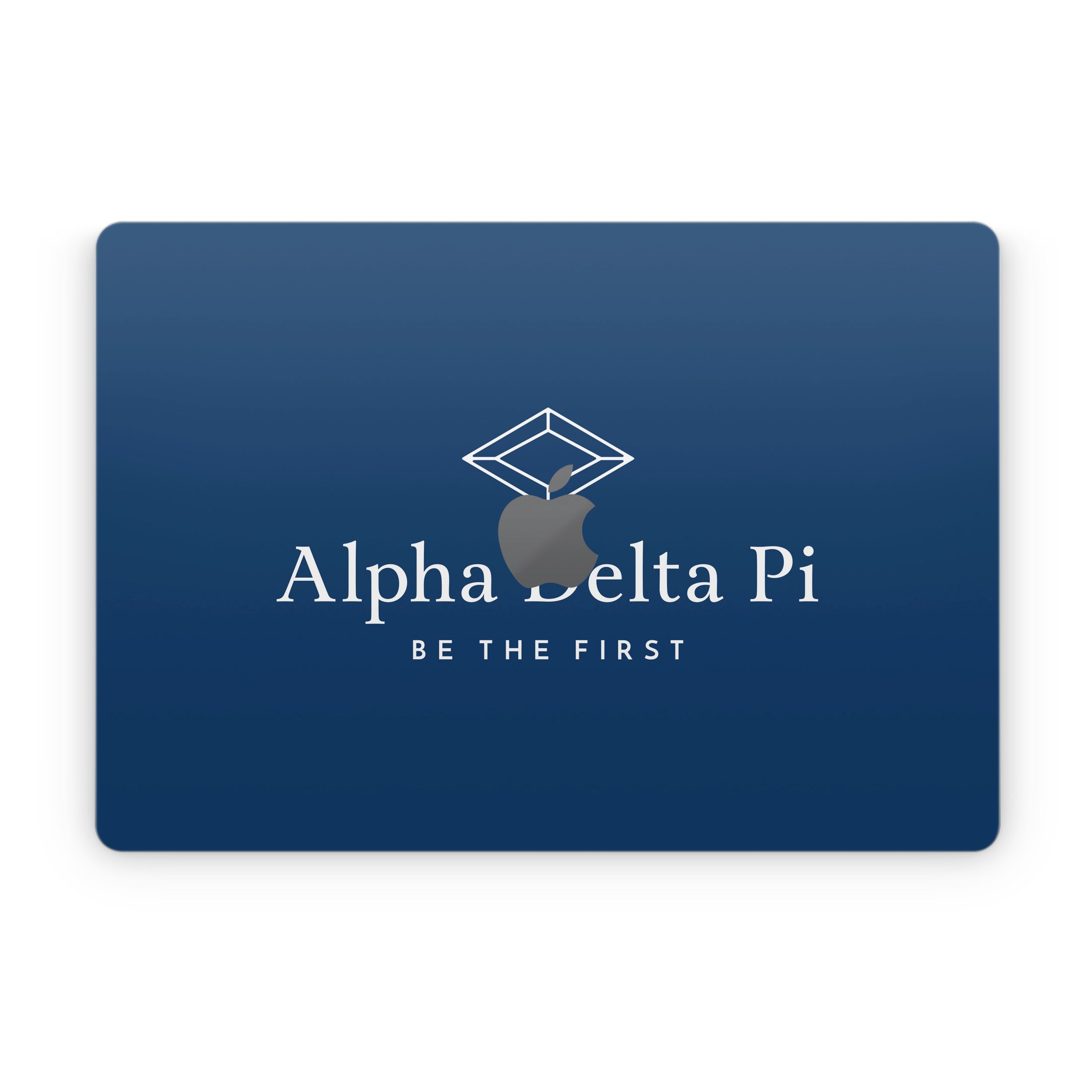 Alpha Delta Pi Primary Logo Midnight - Apple MacBook Skin