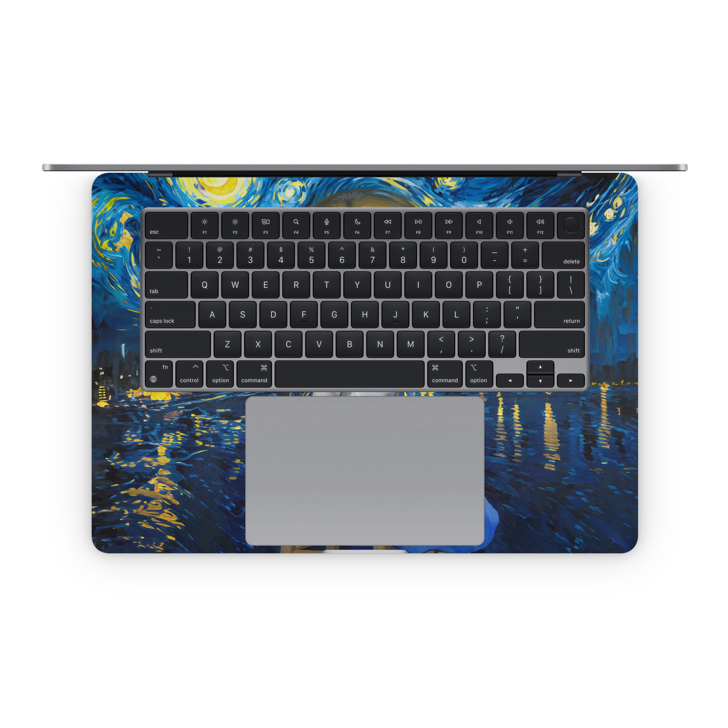Alice in a Van Gogh - Apple MacBook Skin
