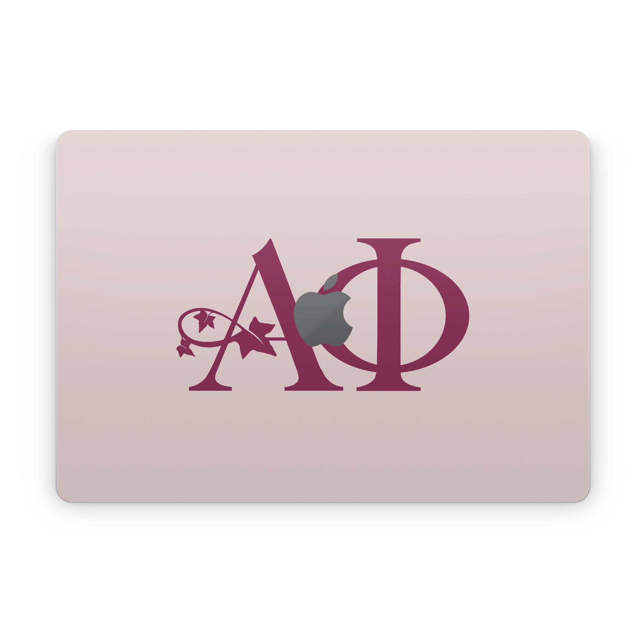 Alpha Phi Greek Letters Ivory - Apple MacBook Skin