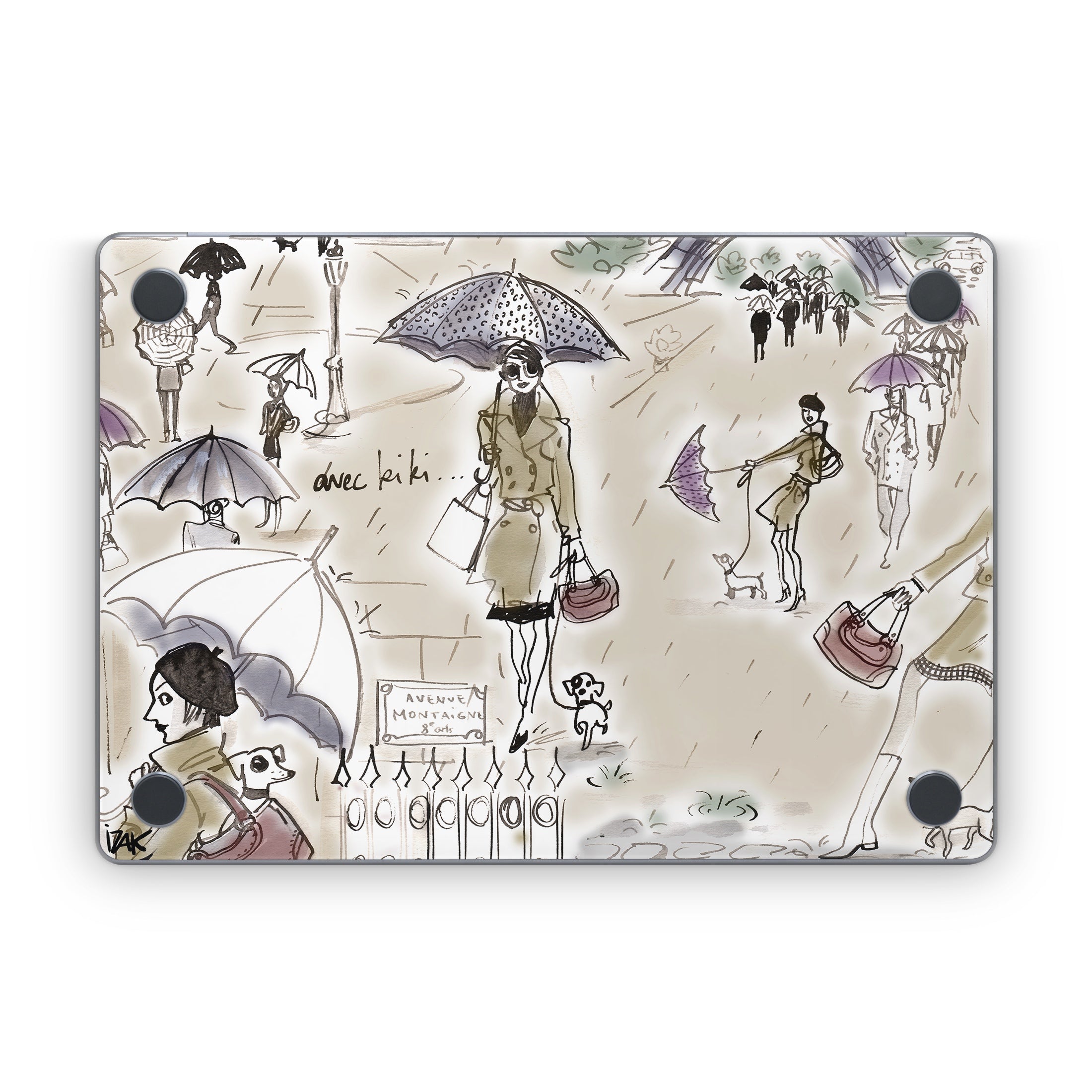 Ah Paris - Apple MacBook Skin