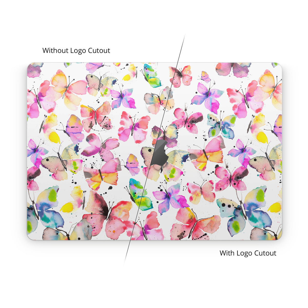 Artistic Butterflies - Apple MacBook Skin
