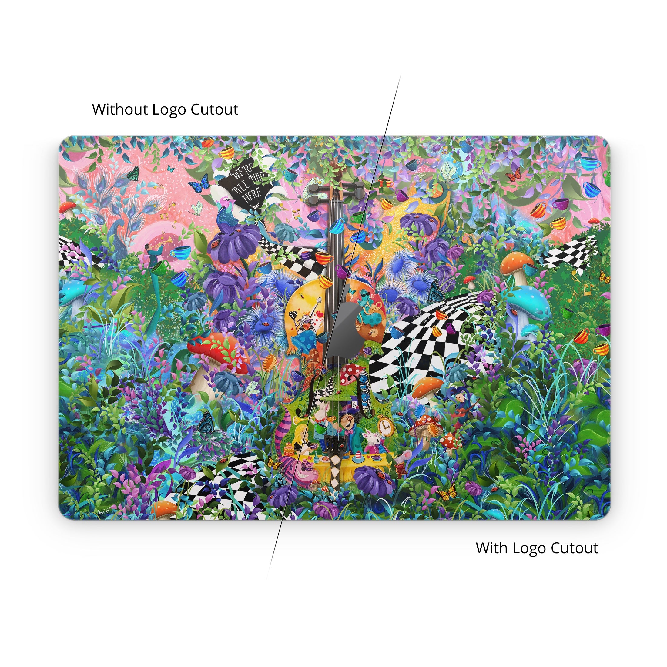 Alice's Wonderland Tea Party - Apple MacBook Skin