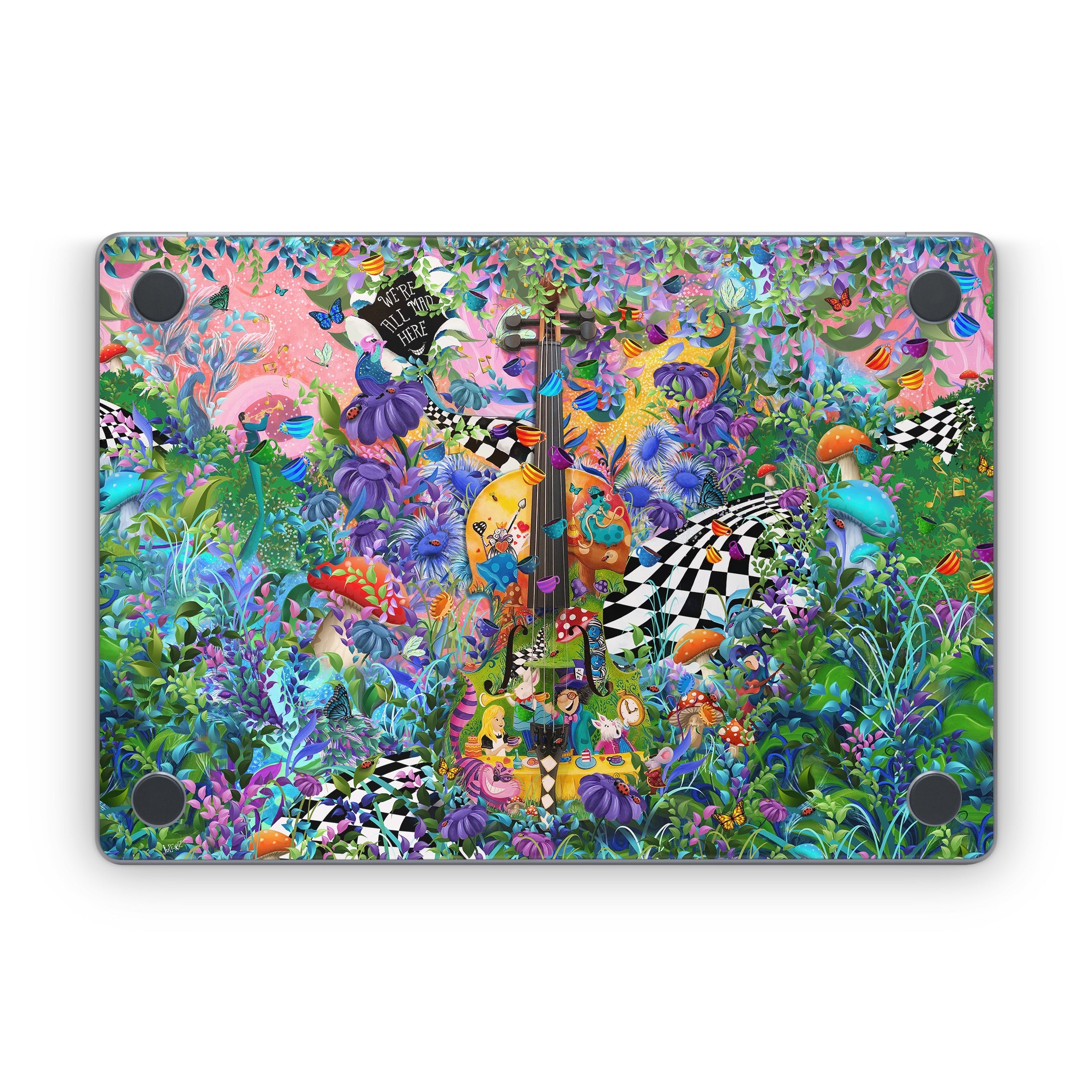 Alice's Wonderland Tea Party - Apple MacBook Skin