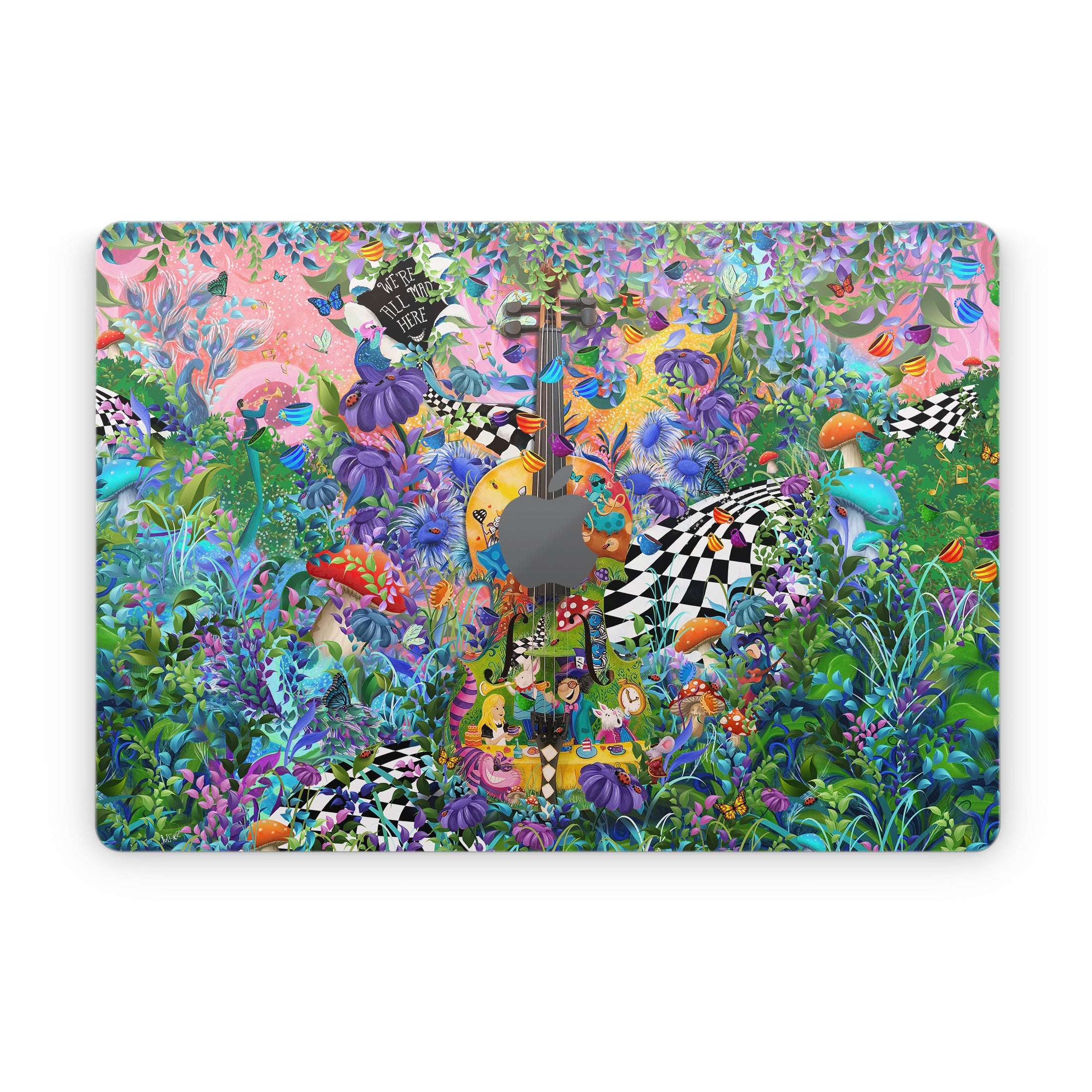 Alice's Wonderland Tea Party - Apple MacBook Skin