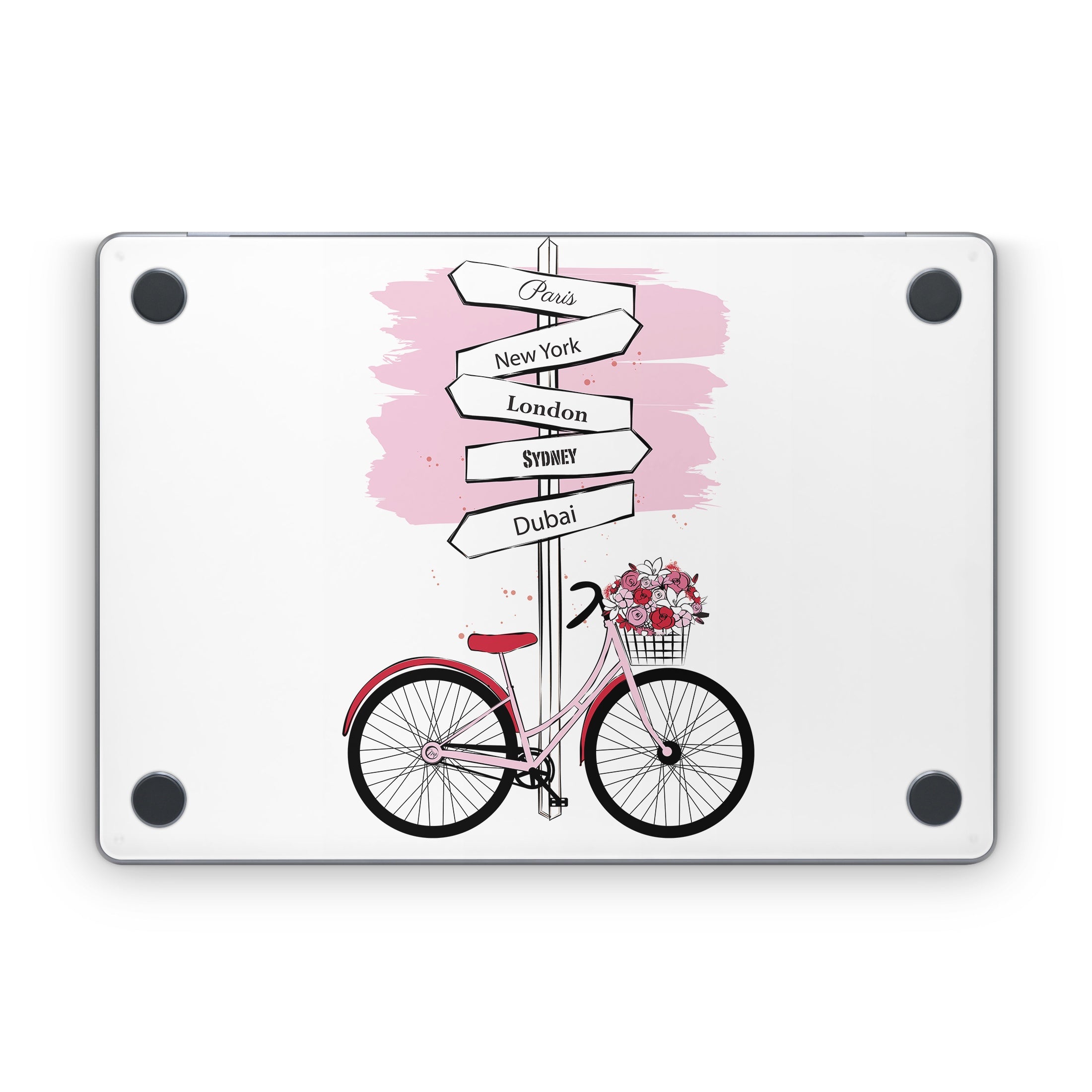 Bike Ride - Apple MacBook Skin