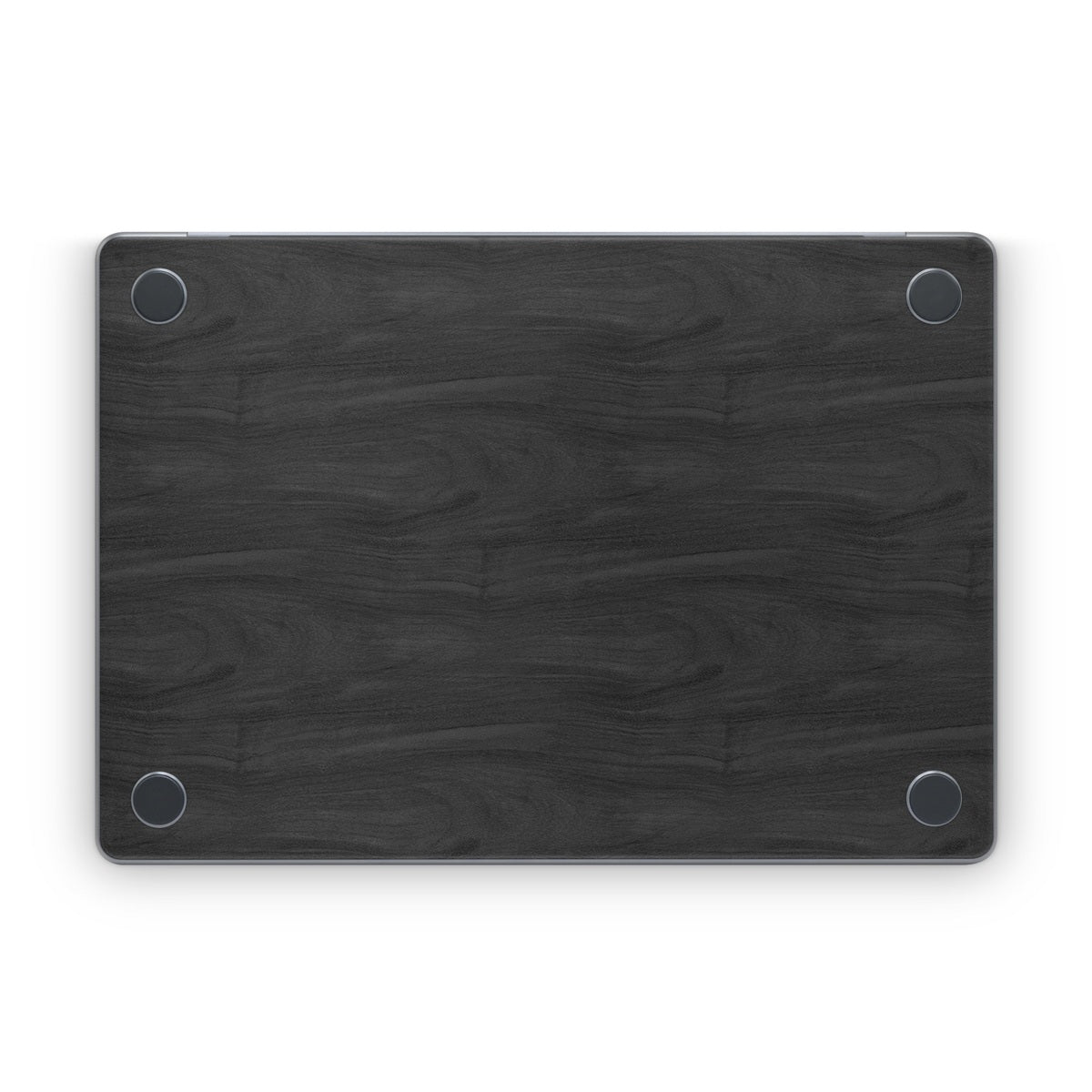 Black Woodgrain - Apple MacBook Skin